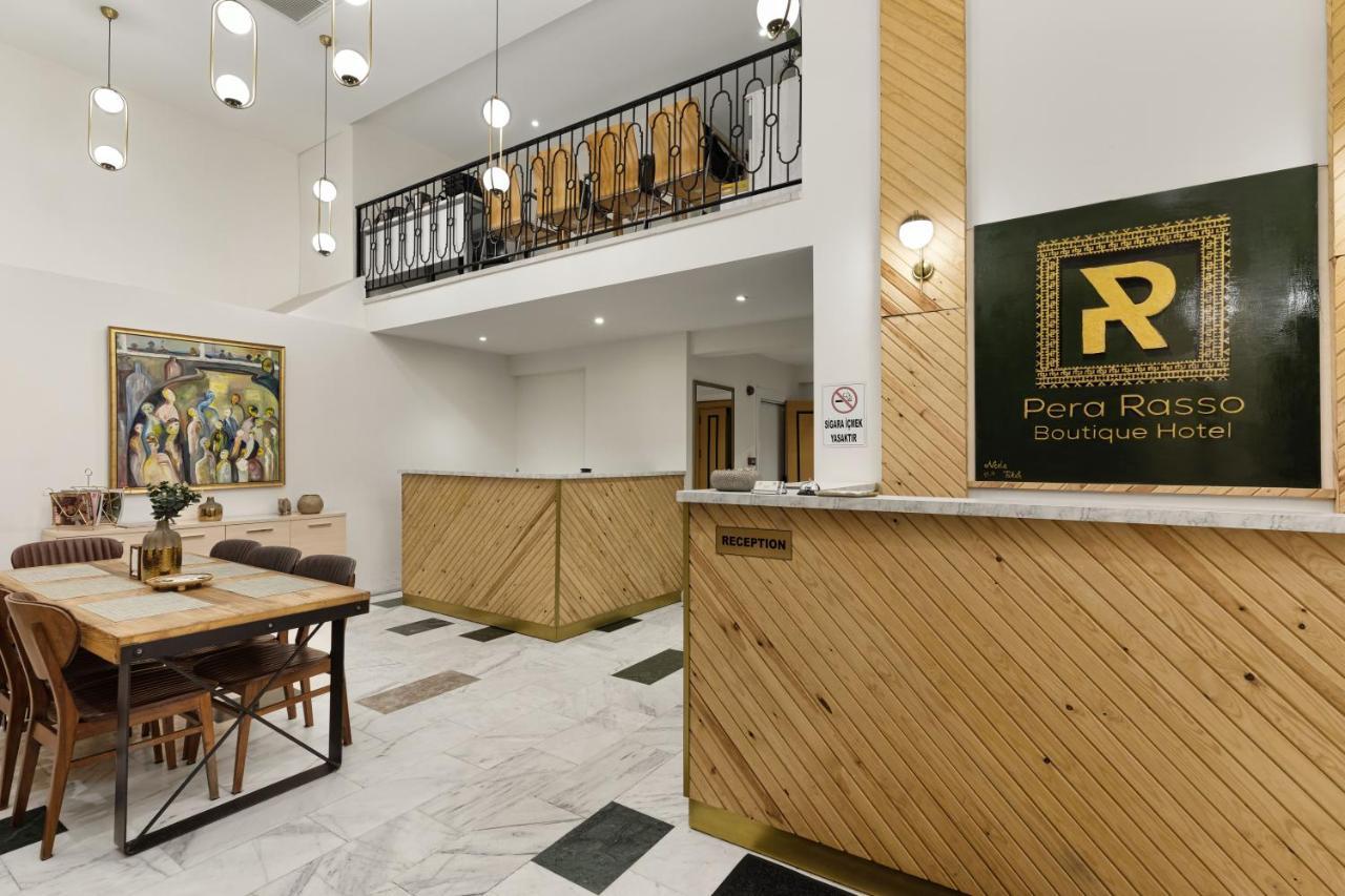 Pera Rasso Hotel Istanbul Exterior foto